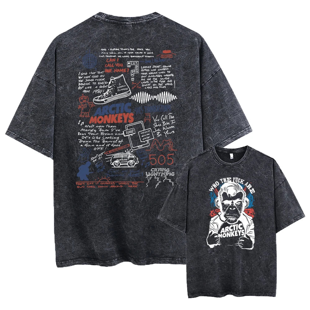 Skyline Arctic Monkeys Washed Tee