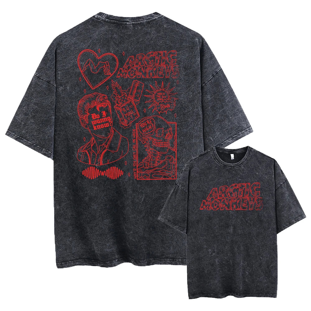 Skyline Arctic Monkeys Washed Tee