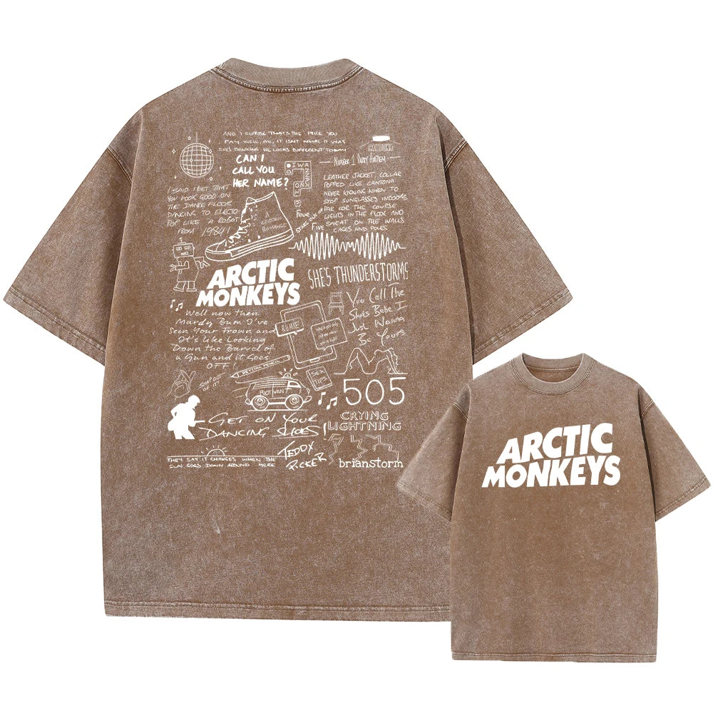 Skyline Arctic Monkeys Washed Tee