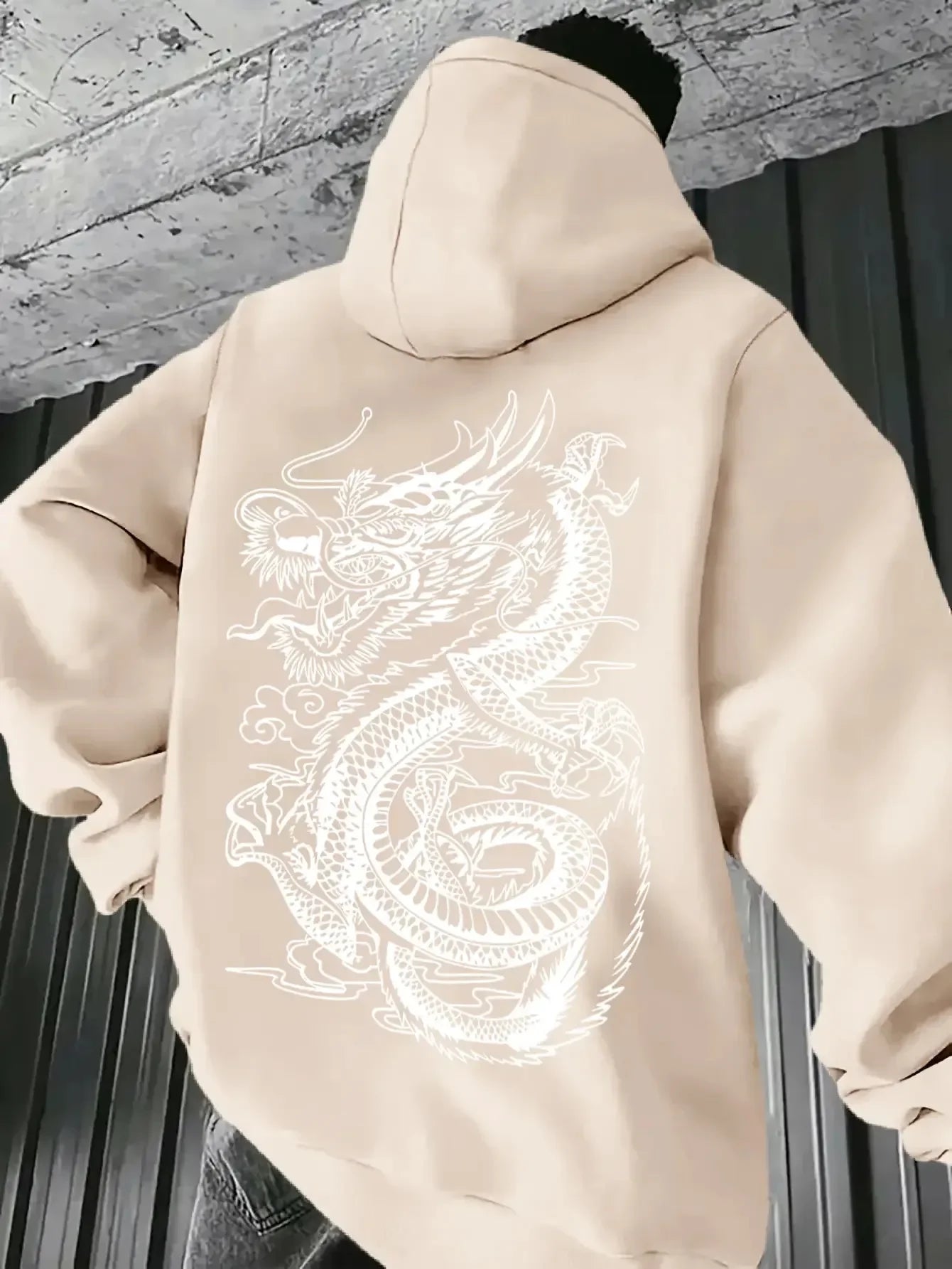 Skyline "Dragon" Vintage Graphic Hoodie