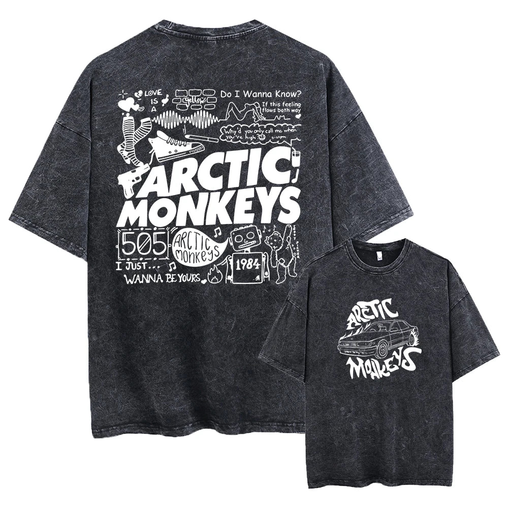 Skyline Arctic Monkeys Washed Tee