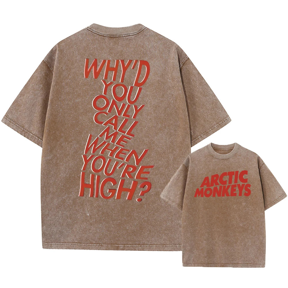 Skyline Arctic Monkeys Washed Tee