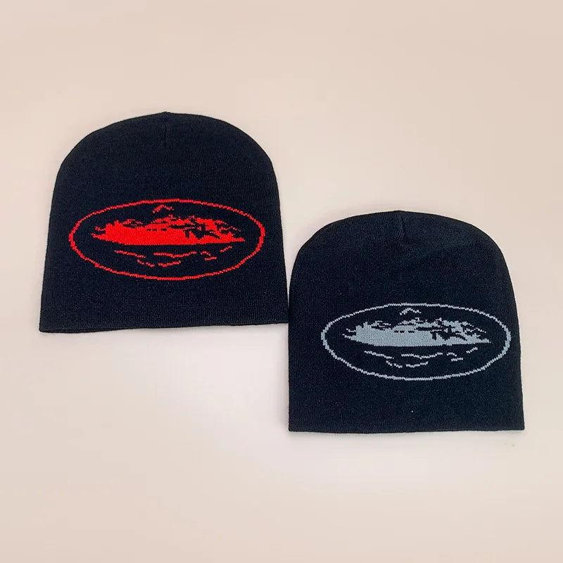 Skyline Retro Embroidered Beanie