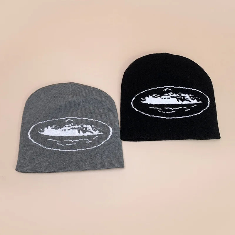 Skyline Retro Embroidered Beanie