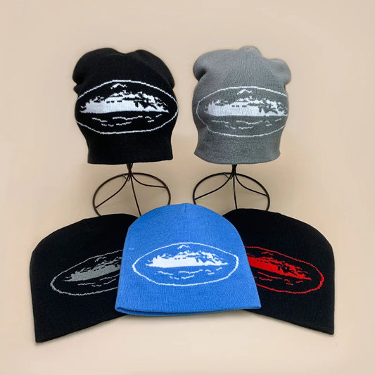 Skyline Retro Embroidered Beanie