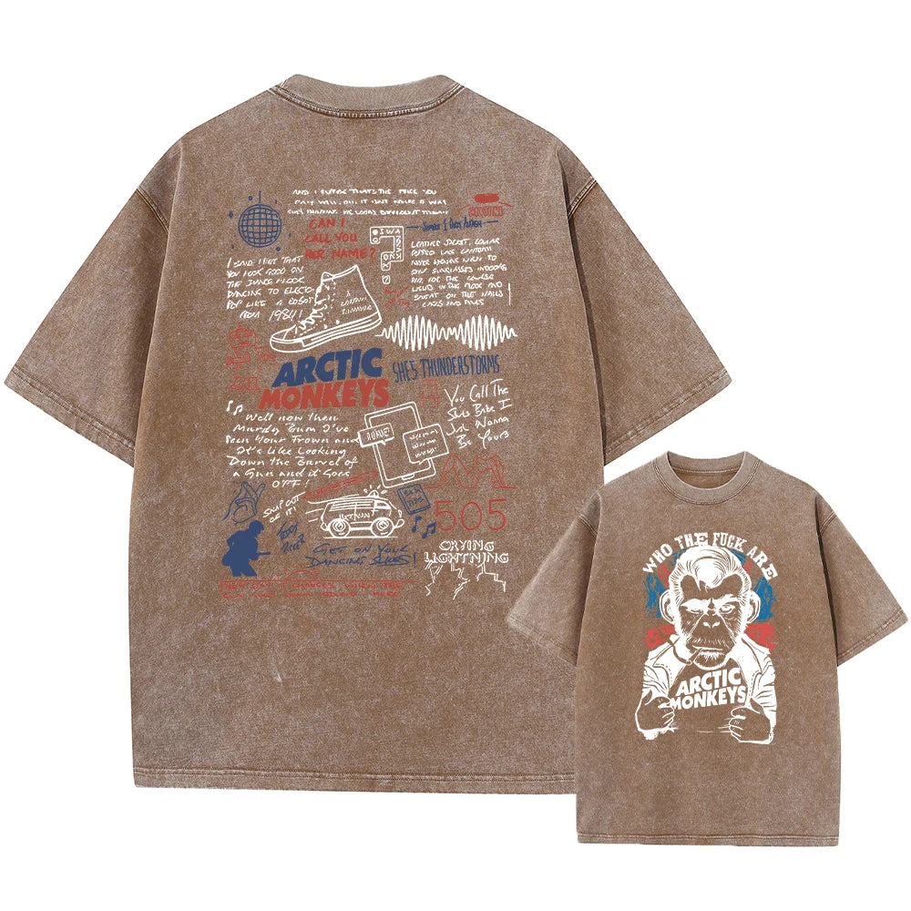Skyline Arctic Monkeys Washed Tee