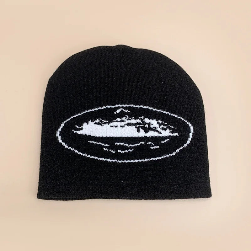 Skyline Retro Embroidered Beanie