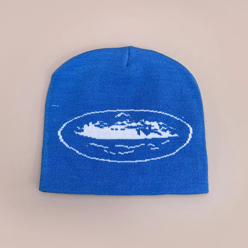 Skyline Retro Embroidered Beanie