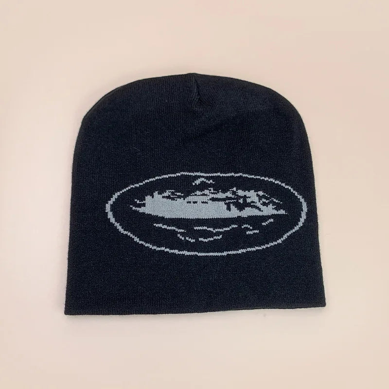 Skyline Retro Embroidered Beanie