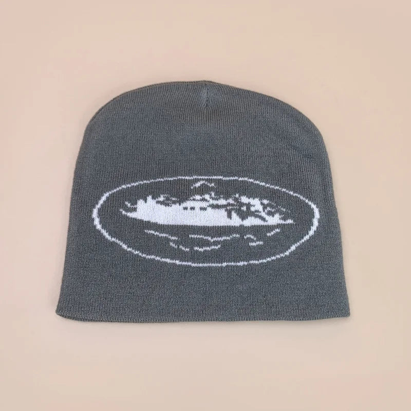 Skyline Retro Embroidered Beanie