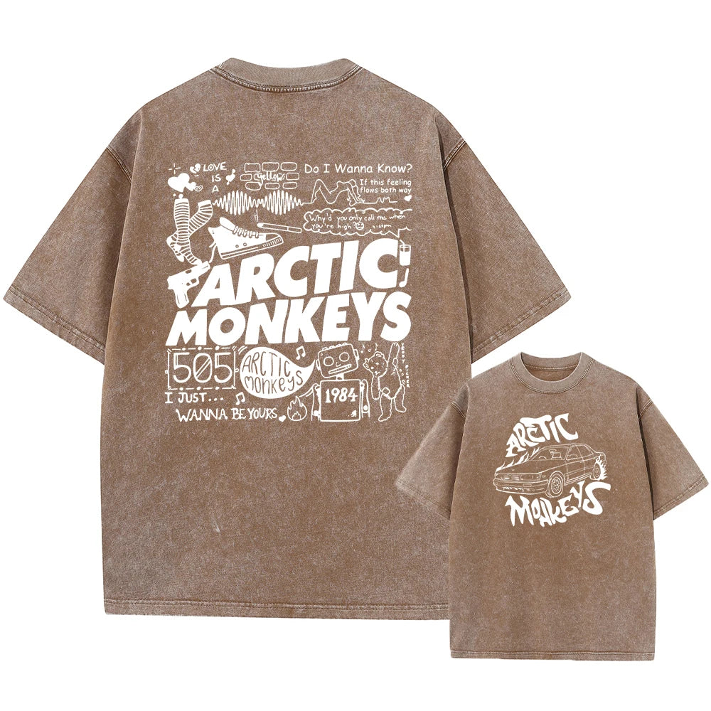 Skyline Arctic Monkeys Washed Tee