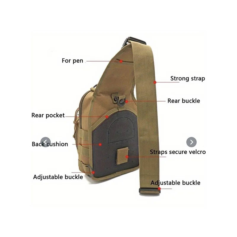Skyline Tactical Crossbody Sling Bag